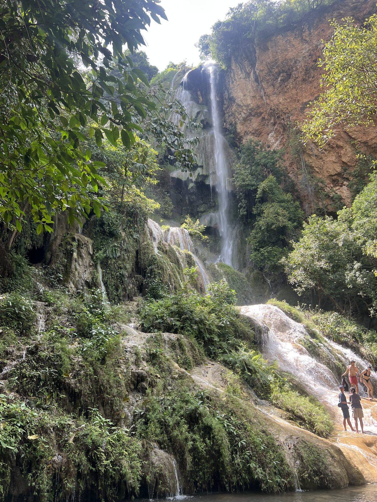 Cascade d'Erawan en Thaïlande