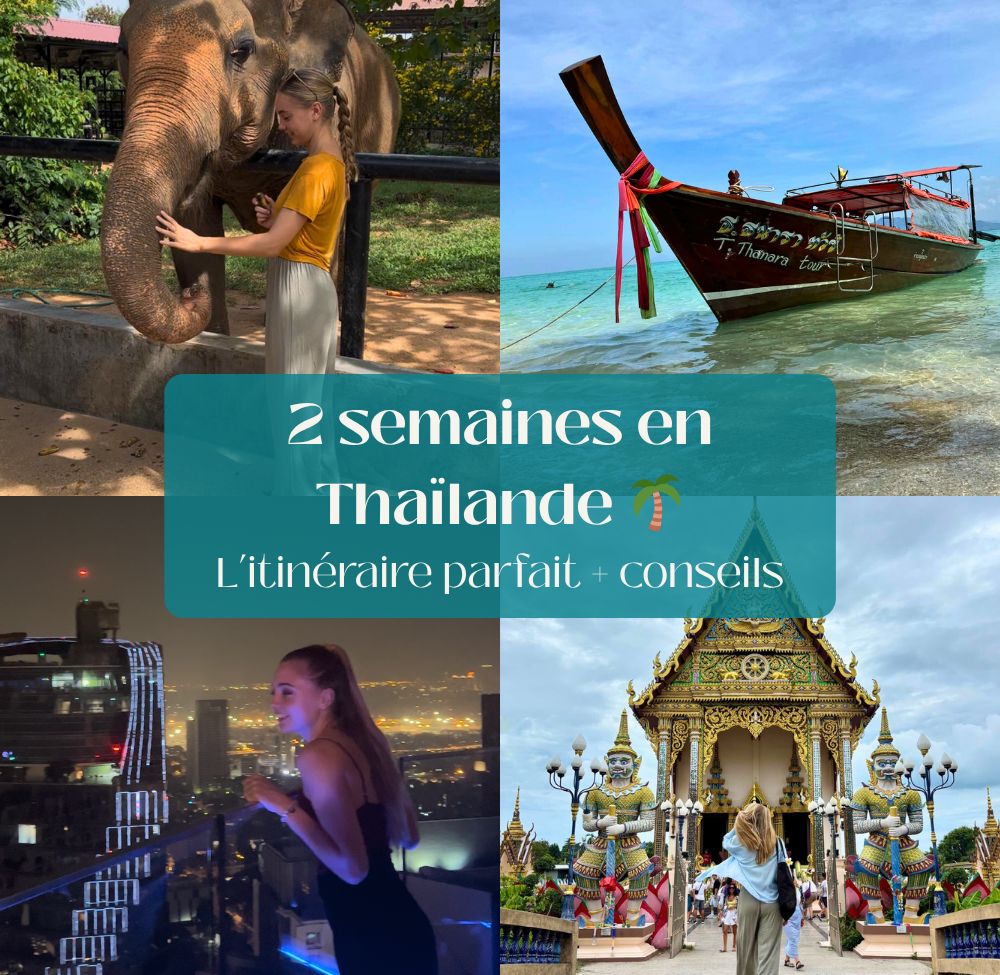 Itinéraire de 2 semaines en Thaïlande